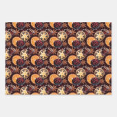 Weihnachts-Leckerei-Muster Geschenkpapier Set (Vorderseite 3)