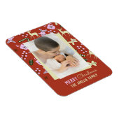 Weihnachts-Leckereien Feierliche Familienfeier Fot Magnet (Rechte Seite)