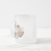 Weihnachts-Leckereien Mattierte Kaffee-Tasse Mattglastasse (Vorderseite Links)