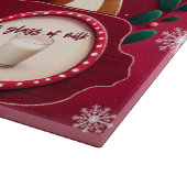 Weihnachts-Leckereien Schneidebrett (Ecke)