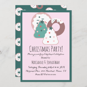 Weihnachts-Leckereien Sprinkles Weihnachtsthema Einladung