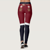 Weihnachts-Leggings Leggings (Rückseite)