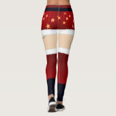 Weihnachts-Leggings Leggings (Rückseite)
