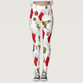 Weihnachts-Leggings Leggings (Vorderseite)