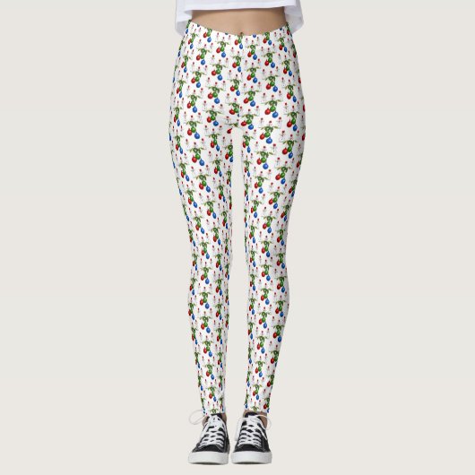Weihnachts-Leggings Leggings (Vorderseite)