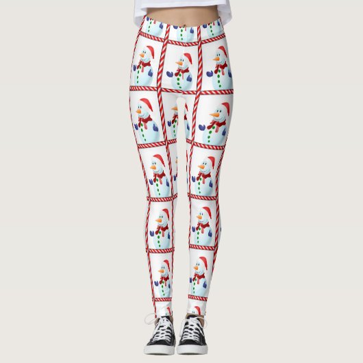Weihnachts-Leggings Leggings (Vorderseite)