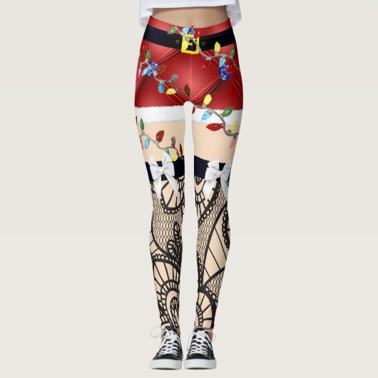 Weihnachts-Leggings Leggings (Vorderseite)