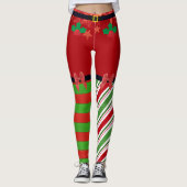 Weihnachts-Leggings Leggings (Vorderseite)