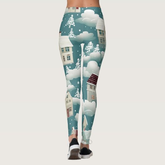 Weihnachts-Leggings Leggings (Rückseite)