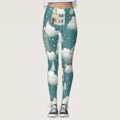 Weihnachts-Leggings Leggings (Vorderseite)