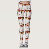 Weihnachts-Leggings Leggings (Vorderseite)