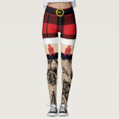 Weihnachts-Leggings Leggings (Vorderseite)