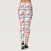 Weihnachts-Leggings Leggings (Rückseite)