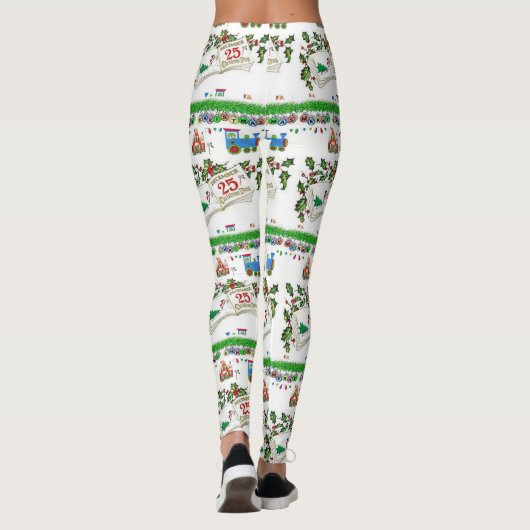 Weihnachts-Leggings Leggings (Rückseite)