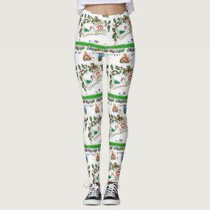 Weihnachts-Leggings Leggings