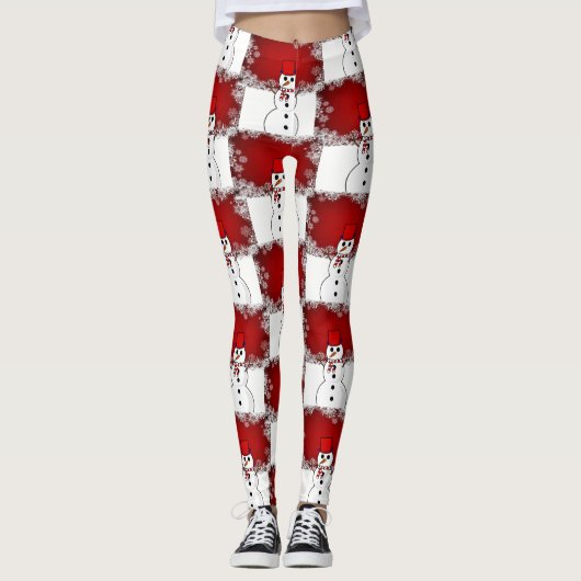 Weihnachts-Leggings Leggings (Vorderseite)