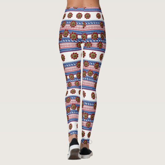 Weihnachts-Leggings Leggings (Rückseite)