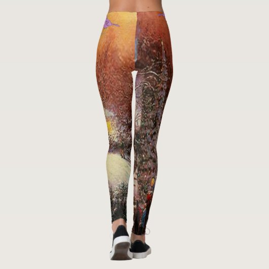 Weihnachts-Leggings Leggings (Rückseite)