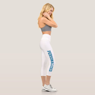 Weihnachts-Leggings personalisiert Waisted Capris