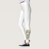 Weihnachts-Leggings, Teddybär Leggings (Links)