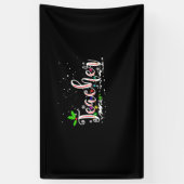Weihnachts-Lehrerin Banner (Vertikal)