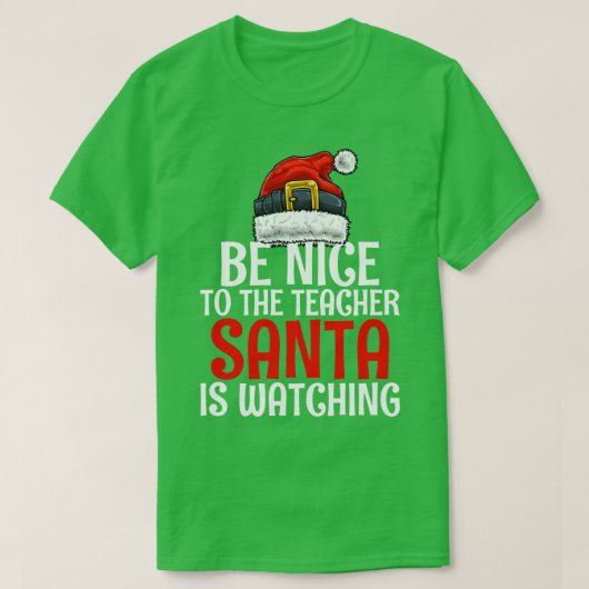 Weihnachts-Lehrerin T-Shirt (Design vorne)
