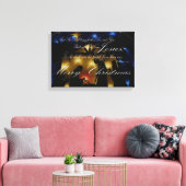 Weihnachts-Leinwand Leinwanddruck (Insitu (Wohnzimmer))