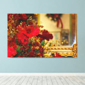 Weihnachts-Leinwand Leinwanddruck (Insitu (Holzboden))