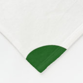 Weihnachts-Leopardenmuster Fleecedecke (Ecke)
