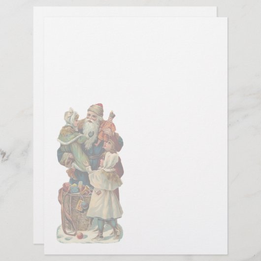 Weihnachts-Letterhead-Geschichten (Vorne/Hinten)