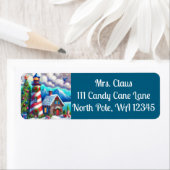 Weihnachts-Leuchtturm Nautical Coastal Mountain (Insitu)