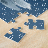 Weihnachts-Leuchtturm Puzzle (Seite)