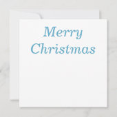 Weihnachts-Leuchtturm Weihnachtsgrüßkarte (Rückseite)