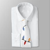 Weihnachts-Lichter Neck Tie für Männer Krawatte (Gebunden)
