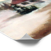 Weihnachts-Lichtplakat Poster (Ecke)