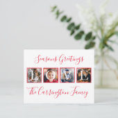 Weihnachts-Liebe Foto Weihnachten Weihnachten Weih (Stehend Vorderseite)