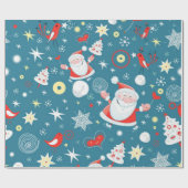 Weihnachts-Liebe Geschenkpapier (Flach)