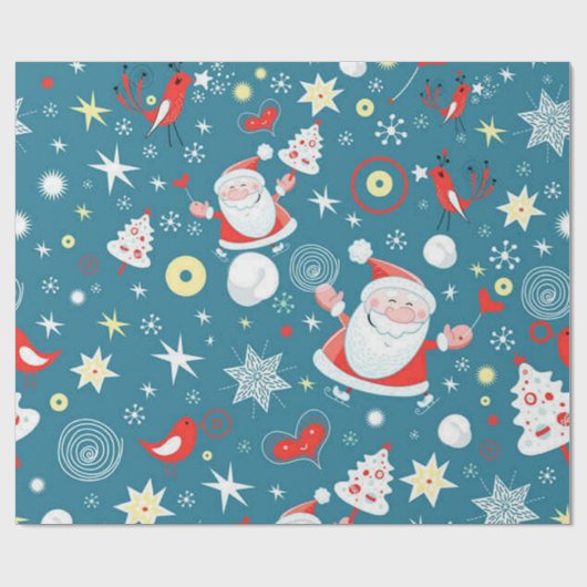 Weihnachts-Liebe Geschenkpapier (Flach)