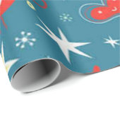 Weihnachts-Liebe Geschenkpapier (Rolleneckpunkt)