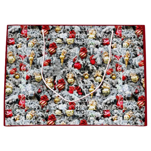 Weihnachts-Liebe_ Große Geschenktüte (Vorderseite)