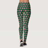 Weihnachts-Liebe Herzlich Willkommen im Art Holida Leggings (Rückseite)