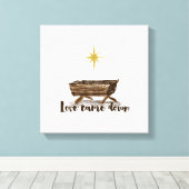 Weihnachts-Liebe kam zum Stillstand Leinwanddruck (Insitu (Holzboden))