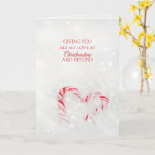 Weihnachts-Liebe Karte (Gelbe Blume)