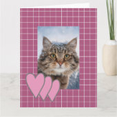 Weihnachts-Liebe Karte (Vorderseite)