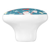 Weihnachts-Liebe Keramikknauf (Seitenansicht)