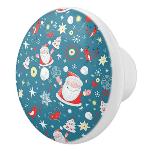 Weihnachts-Liebe Keramikknauf (Rechts)