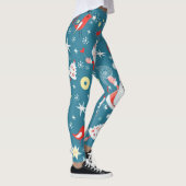 Weihnachts-Liebe Leggings (Rechts)