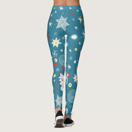 Weihnachts-Liebe Leggings (Rückseite)