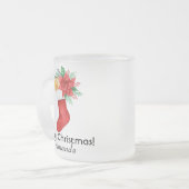 Weihnachts-Liebe Mattglastasse (Vorderseite Links)