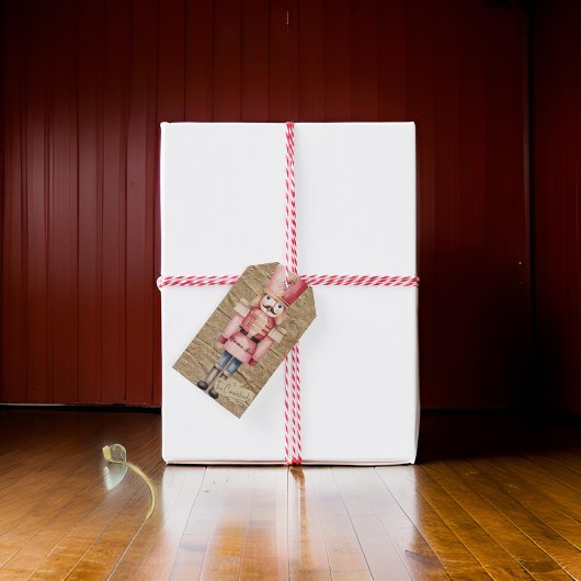 Weihnachts-Liebe Nutcracker Soldier Geschenkanhänger